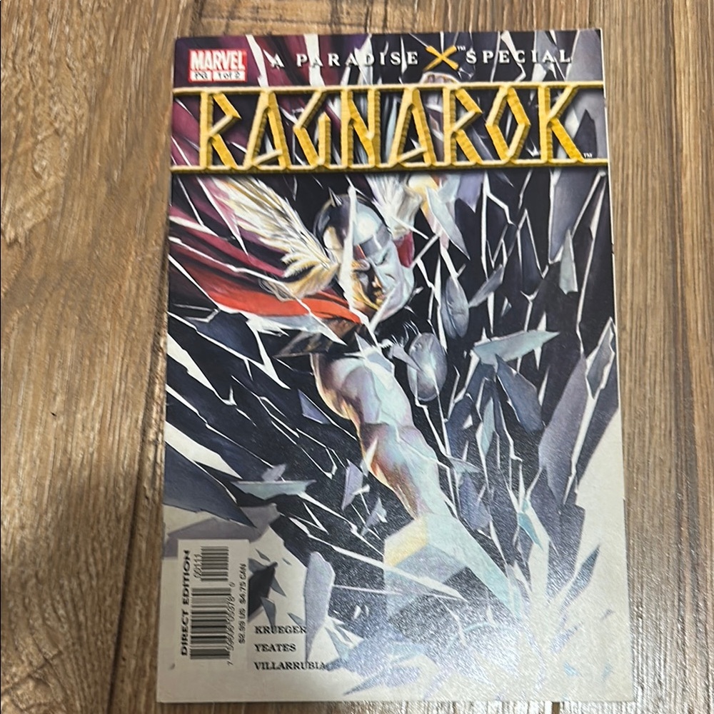 Marvel Ragnarok Comic with Bold Colors